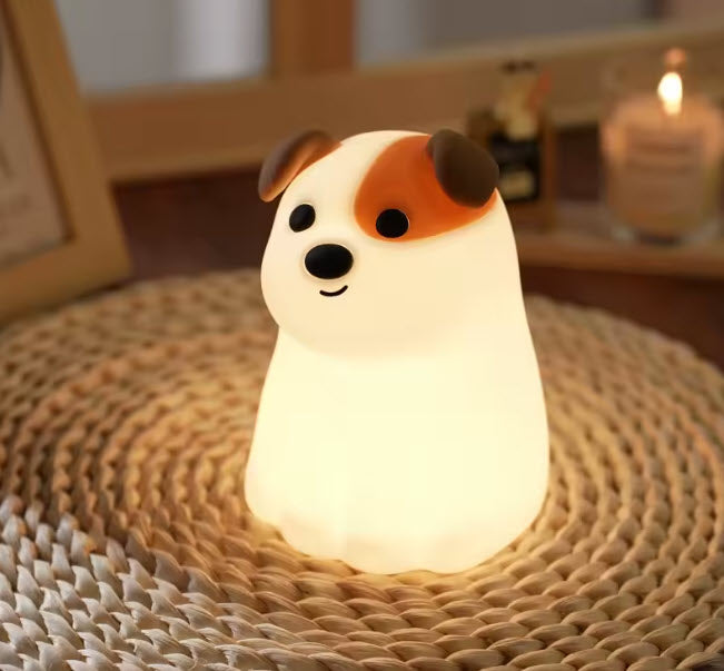 Smiling Dog Night Light