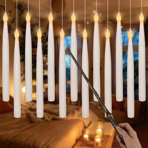 Floating Candles | Flameless Hanging LED Electronic Candle 10+PCS